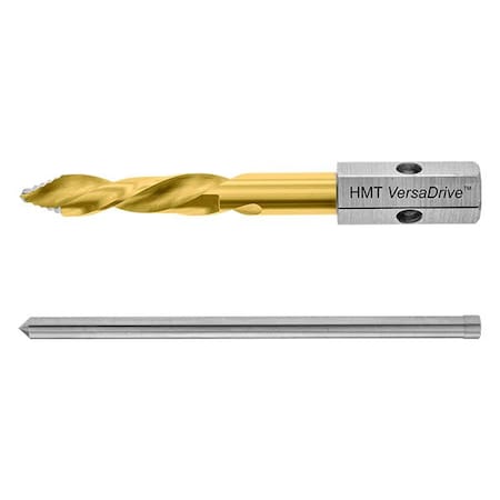 Versadrive TCT Holecutter Upgrade Kit 1 x Turbotip 1/4 in. & 1 x Pilot Pin 101030P-0004